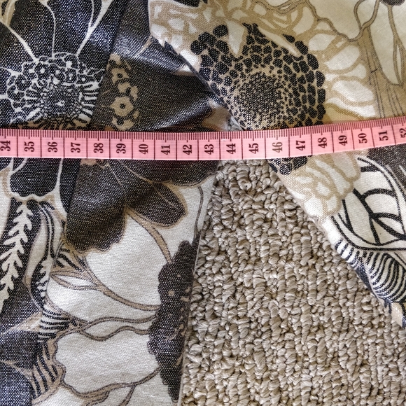 Boho Chic Floral Linen Blazer | size 6 - Picture 8 of 16